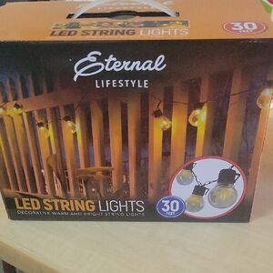 Warm LED String Lights